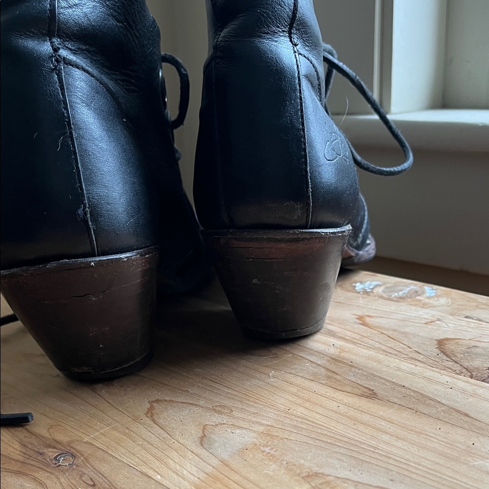 John Fluevog black leather boots - Picture 3 of 6